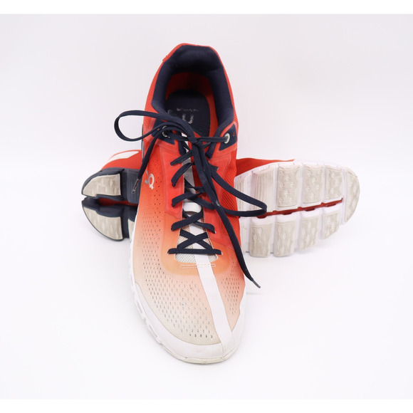 On Cloudflow 3.0 Rust Eclipse Mens Size 10.5 White Red Running Shoes Sneakers main image 4